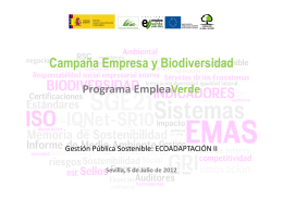 proyecto “campaña empresa y biodiversidad”