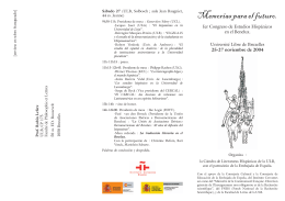 folleto del Congreso, en PDF - Université Libre de Bruxelles