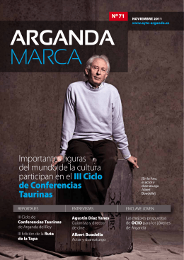 Revista Mensual Nº 71 - Ayuntamiento de Arganda
