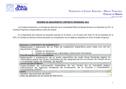 Informe Final 2011 - Universidad Pablo de Olavide