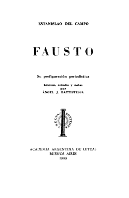 Fausto - Biblioteca Virtual Miguel de Cervantes