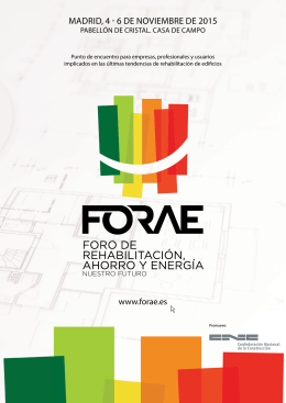FORAE Expo - Renovate Europe