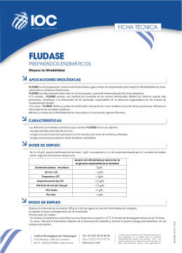 FT FLUDASE (ES) - Institut Oenologique de Champagne