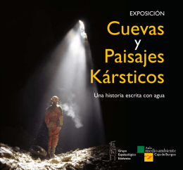 Cuevas Paisajes Kársticos - Grupo espeleológico Edelweiss