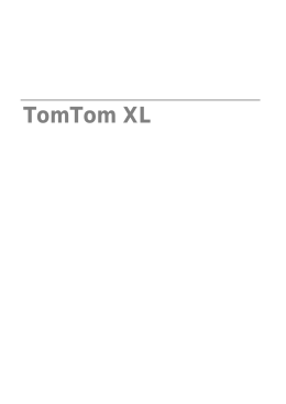 TomTom XL