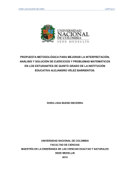 propuesta metodológica para mejorar la interpretación, análisis y