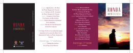 Ronda Romántica 2015 – Programa de mano en formato PDF