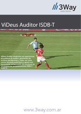 Auditor ISDB-T.ai