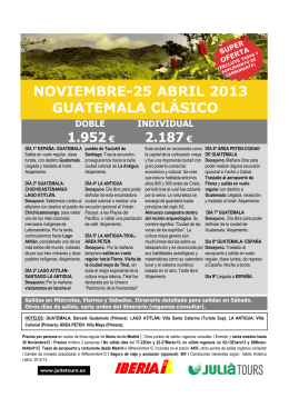 guatemala clásico noviembre