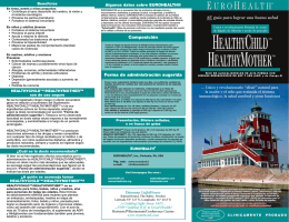 HealthyMother™ Catálogo (application/pdf) 328 177