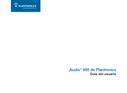.Audio™ 995 de Plantronics
