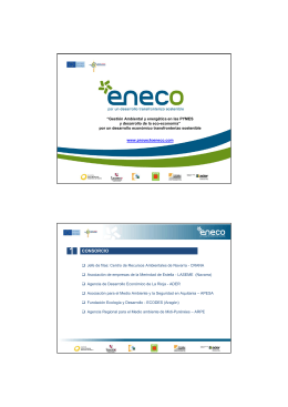 Presentación del proyecto ENECO