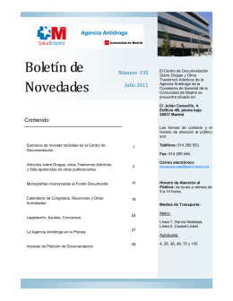 Boletín de Novedades - COLEF Castilla y León