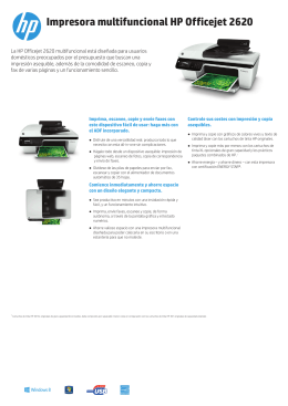 Impresora multifuncional HP Officejet 2620
