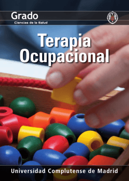 Terapia Ocupacional - Universidad Complutense de Madrid