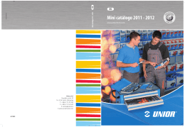 Mini catálogo 2011 - 2012