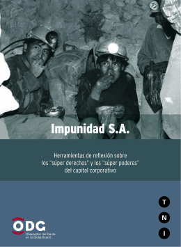 Impunidad S.A.