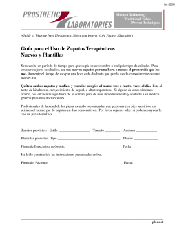 spanish translation of care and maintenance docs on letterhead for