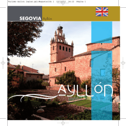 Maquetación 1 - Patronato de Turismo de Segovia