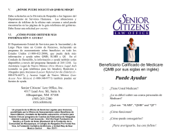 Puede Ayudar - Senior Citizens` Law Office