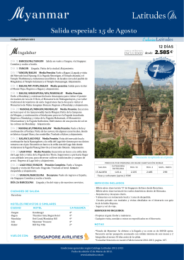 Myanmar - Viajes NorteSur