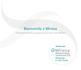 Kit de bienvenida de Mirena