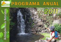 TURCON programa 2011 - Ecologistas en Acción