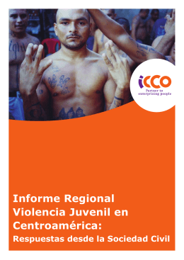Violencia Juvenil en Centroamérica