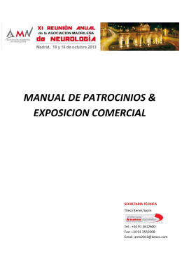 manual de patrocinios & exposicion comercial