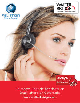 La marca líder de headsets en Brasil ahora en Colombia.