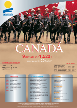 Ofertas CANADA 2014.qxd:MaquetaciÛn 1