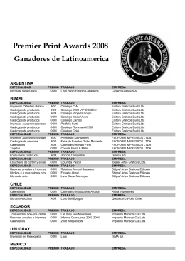 Premier Print Awards 2008