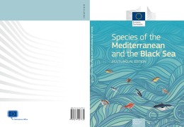 Species of the Mediterranean and the Black Sea