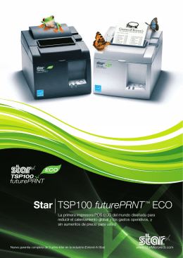 ECO Brochure - Star Micronics