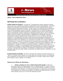 eNews-2013-09-06-Spanish - Brophy College Preparatory