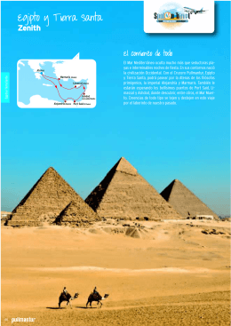 Zenith Egipto y Tierra Santa