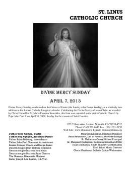 April 7, 2013 - St. Linus Catholic Church