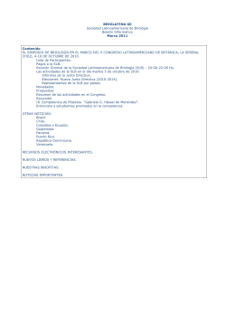 version pdf - Sociedad Latinoamericana de Briología