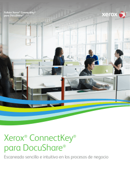 Xerox® ConnectKey® para DocuShare®