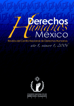 Derechos humanos México año 1, Número 1. 2006