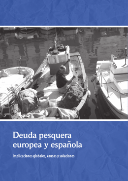 Deuda pesquera europea y española