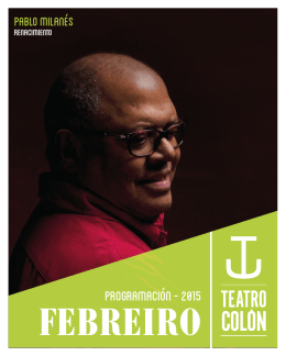 FEBREIRO - Teatro Colón