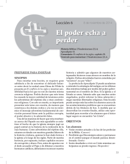 Auxiliar JUVENILES 4T2014 - Recursos Escuela Sabática