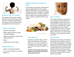 WIC Outreach Brochures – Spanish