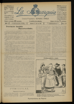 La Monarquia del 13 de julio de 1912 nº 68