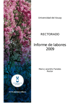 Informe de Labores 2009 (completo)