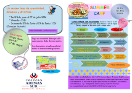 SUMMER - Colegios Arenas