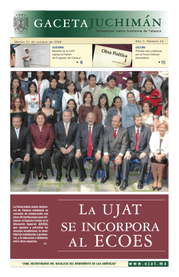 AL ECOES - Universidad Juárez Autónoma de Tabasco