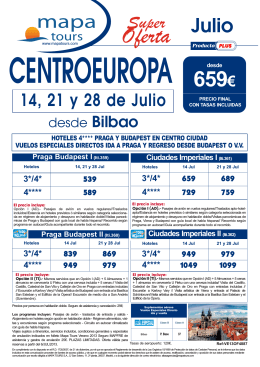 05-07-13 oferta Centroeuropa salidas BIO Jul desde