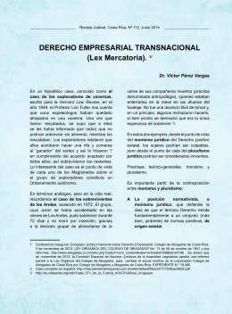 DERECHO EMPRESARIAL TRANSNACIONAL (Lex